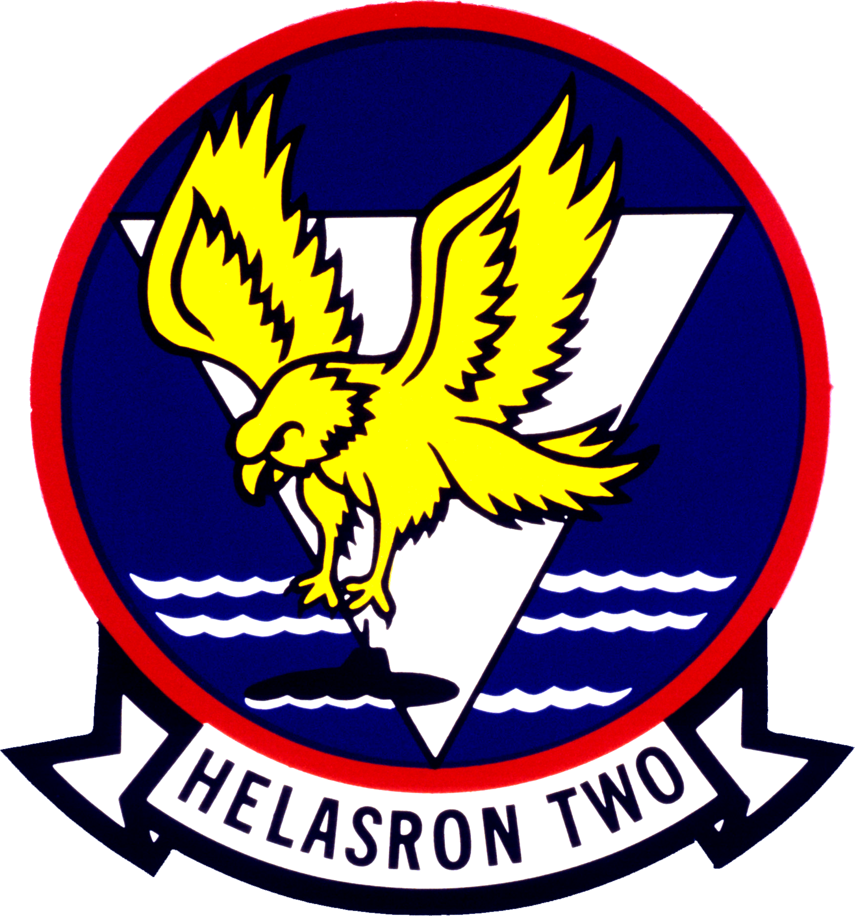 Helicopter Anti-submarine Squadron 2 Insignia 1965 - Helicopter Anti-submarine Squadron 2 Insignia 1965 (1739x1864)