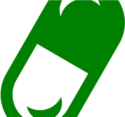 Pills Clipart Green Capsule - Pills Clipart Green Capsule (640x480)