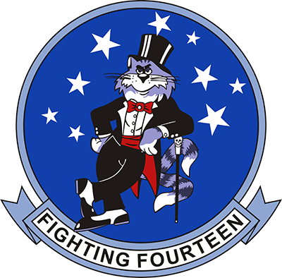 F 14 Tomcat Vf 14 Tophatters - F 14 Tomcat Vf 14 Tophatters (400x394)