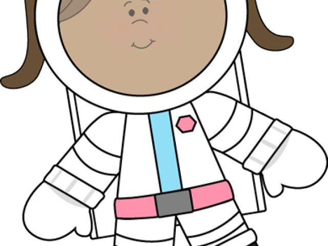 Girl Clipart Astronaut - Girl Clipart Astronaut (640x480)