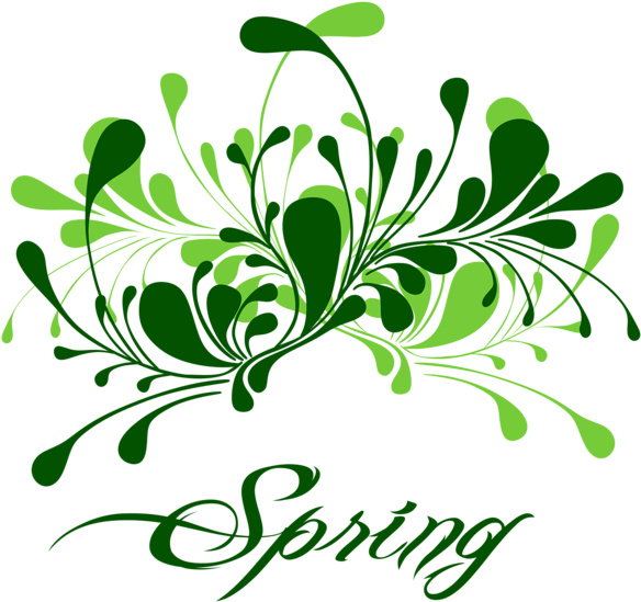 Clipart Spring Decoration - Clipart Spring Decoration (600x575)