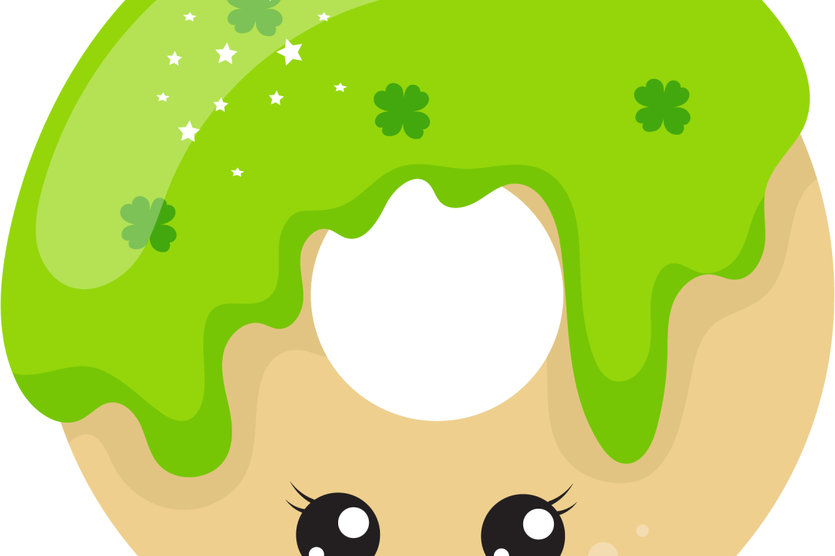 Graphic Black And White Library Lucky Donuts Cutting - Graphic Black And White Library Lucky Donuts Cutting (1200x800)