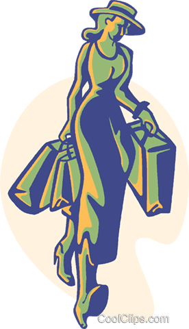 Shopping, Packages Royalty Free Vector Clip Art Illustration - Shopping, Packages Royalty Free Vector Clip Art Illustration (276x480)