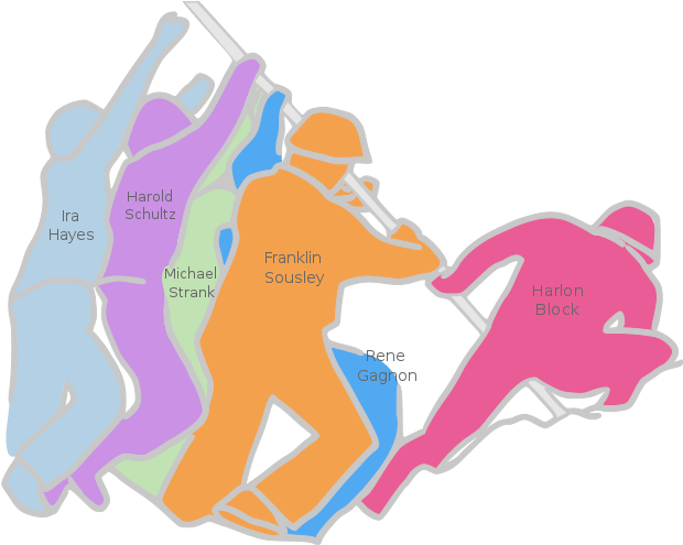 Hayes Is Pictured To The Far Left - Hayes Is Pictured To The Far Left (624x514)