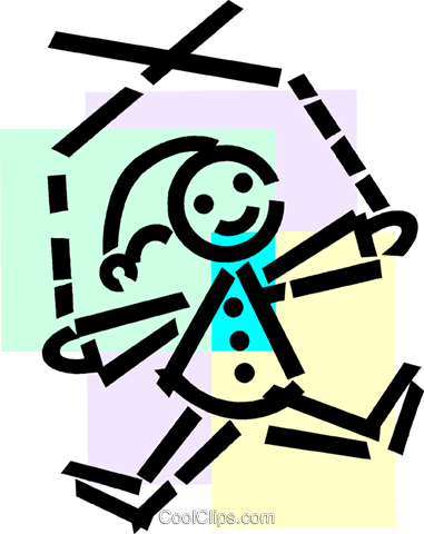 Puppet Shows Royalty Free Vector Clip Art Illustration - Puppet Shows Royalty Free Vector Clip Art Illustration (381x480)