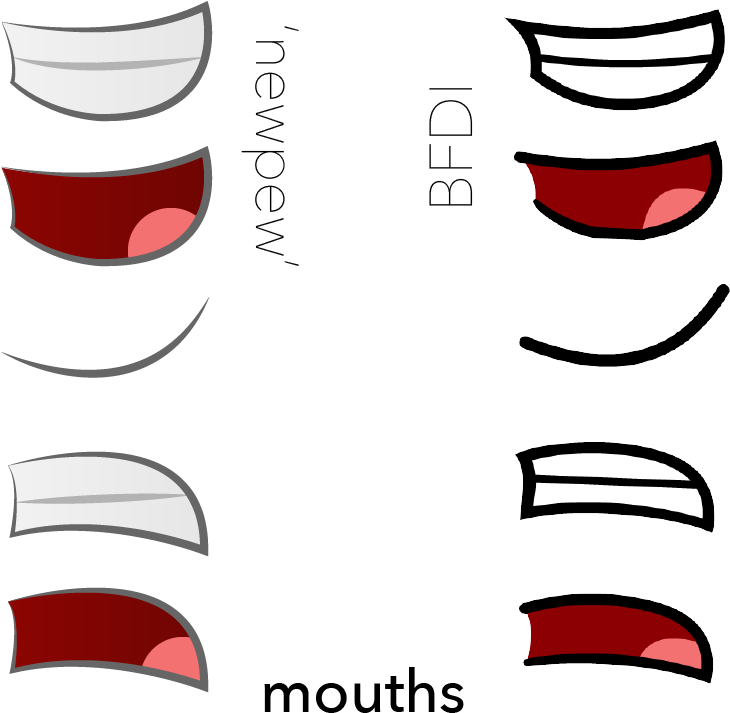 Cartoon Mouths Smile Clipart Smile Mouth Clip Art - Cartoon Mouths Smile Clipart Smile Mouth Clip Art (735x737)