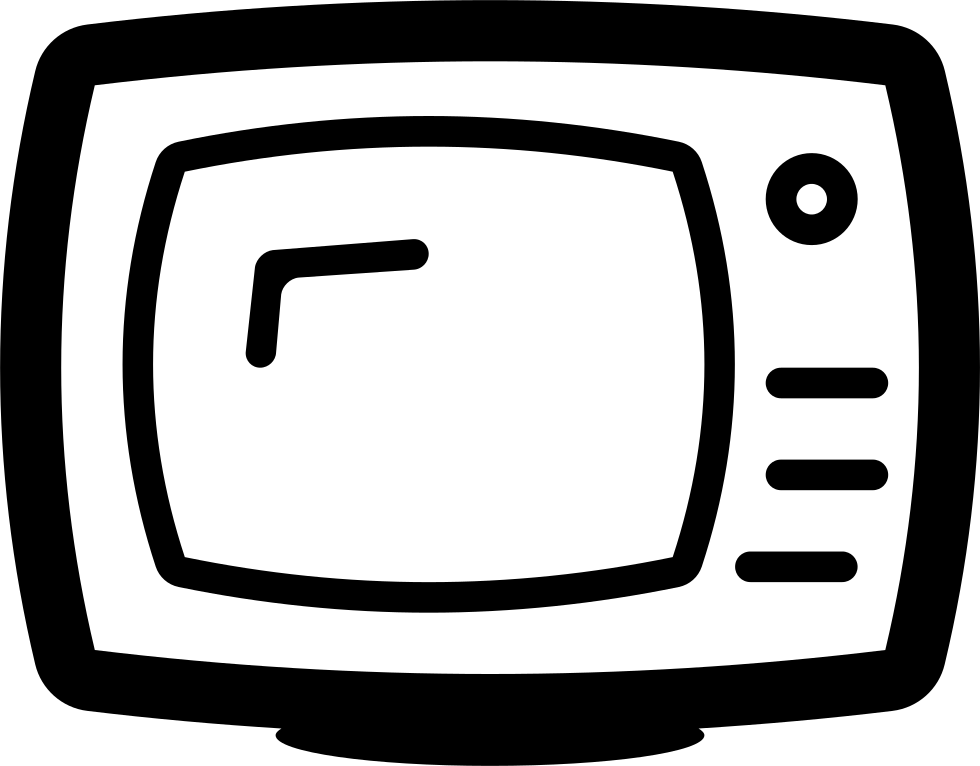 Tv Shows Clipart Svg - Tv Shows Clipart Svg (980x766)