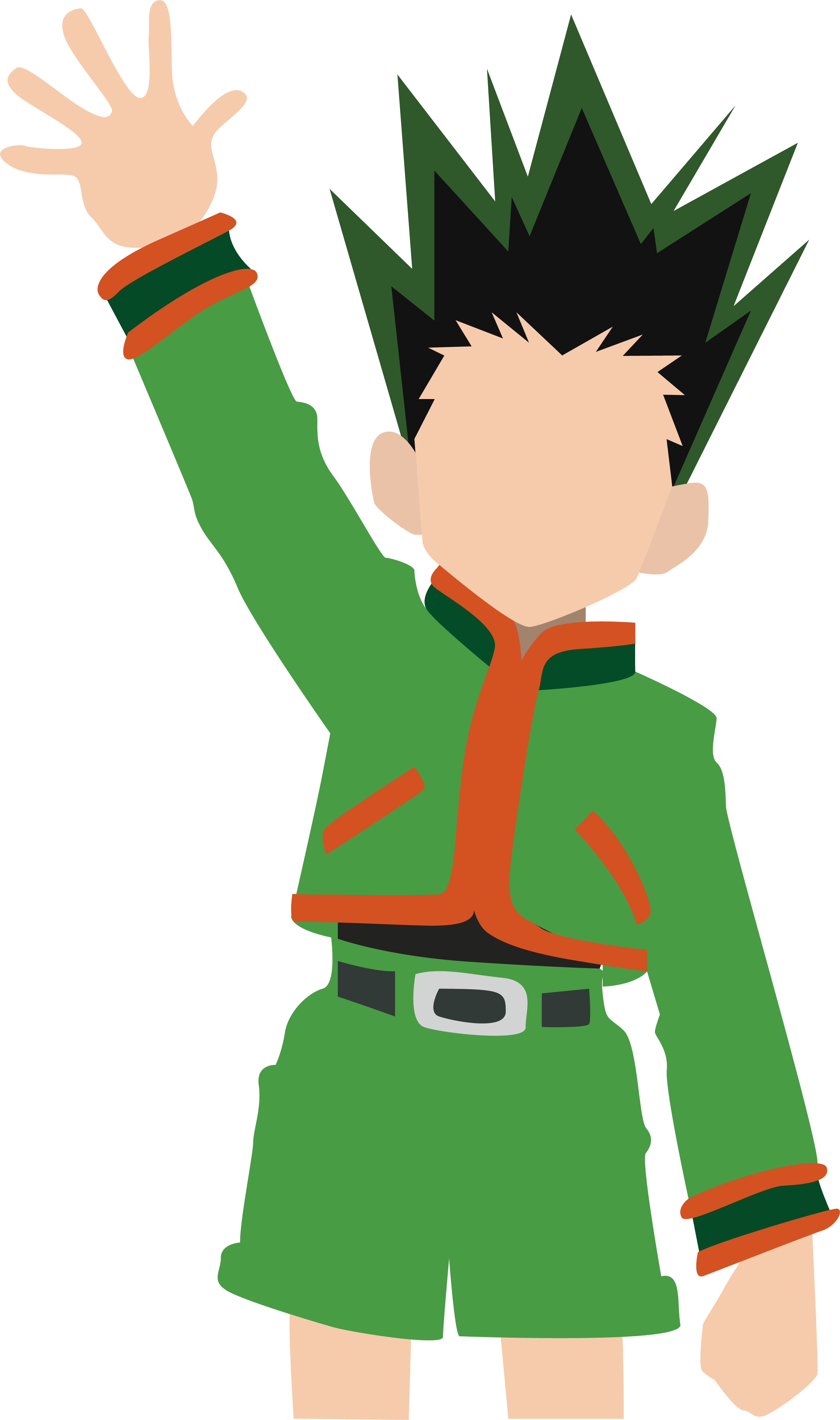 Gon Freecs Hunter X By Caelyn Greaves - Gon Freecs Hunter X By Caelyn Greaves (2542x4295)