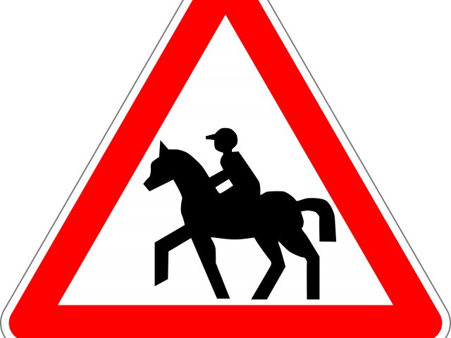 Horse Clipart Sign - Horse Clipart Sign (640x480)