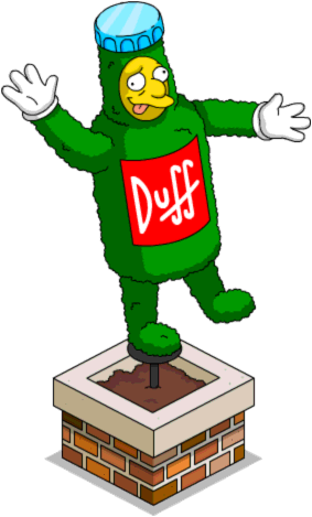 Tapped Out Dizzy Duff Topiary - Tapped Out Dizzy Duff Topiary (283x469)