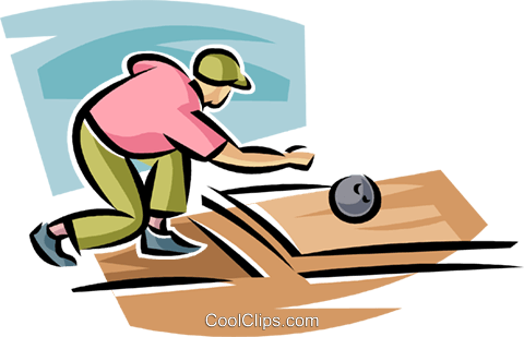 Person Bowling Royalty Free Vector Clip Art Illustration - Person Bowling Royalty Free Vector Clip Art Illustration (480x309)