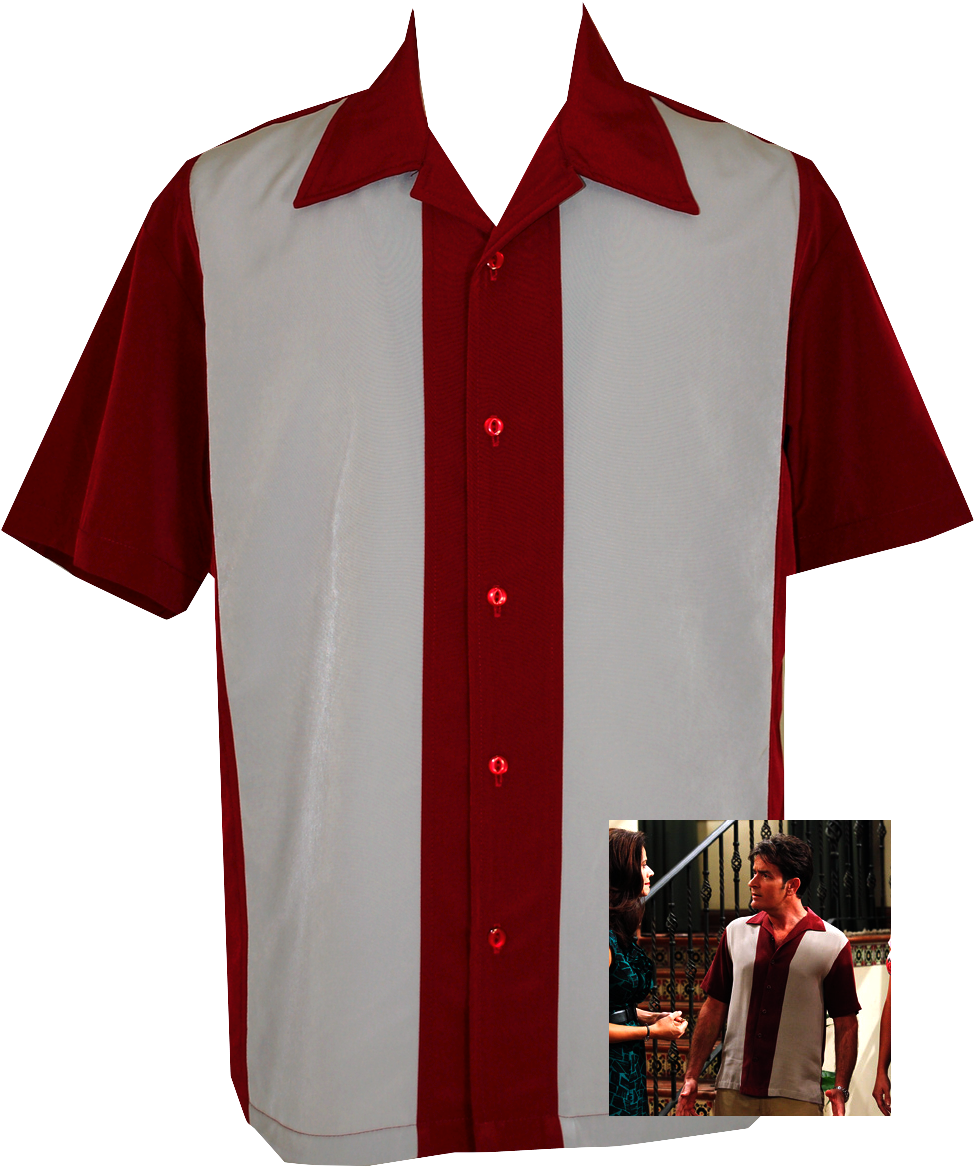 Retro Bowling Shirt Burgundy Grey - Retro Bowling Shirt Burgundy Grey (975x1167)