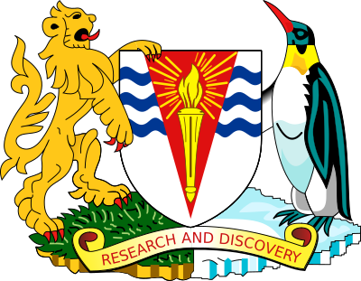 Coat Of Arms Of The Falkland Islands Dependencies - Coat Of Arms Of The Falkland Islands Dependencies (400x311)