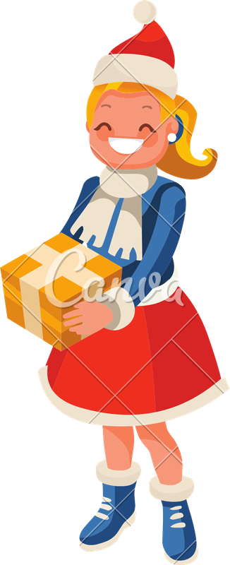 Christmas Family Oldest Sibling Girl Character - Christmas Family Oldest Sibling Girl Character (326x800)