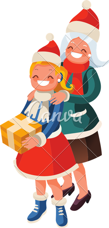 Christmas Family Grandma Nephew - Christmas Family Grandma Nephew (385x800)