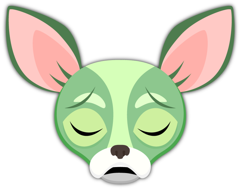 Green Saint Patrick's Day Chihuahua Stickers Are You - Green Saint Patrick's Day Chihuahua Stickers Are You (810x639)