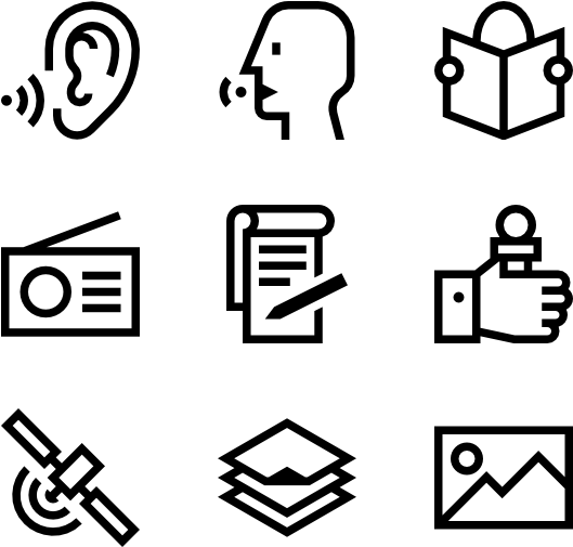 Vector Newspaper Black And White - Vector Newspaper Black And White (600x564)