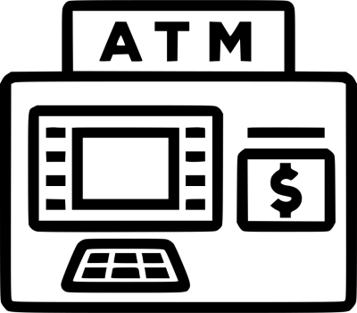 Atm Transparent Picture Png Images - Atm Transparent Picture Png Images (400x350)