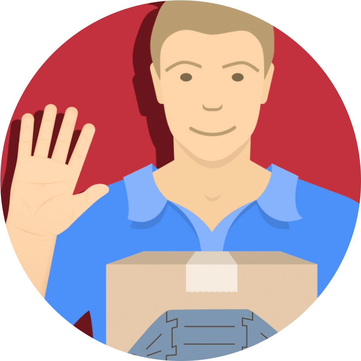 In-person Home Delivery - In-person Home Delivery (1161x1158)