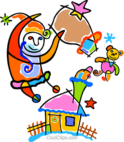 Christmas Royalty Free Vector Clip Art Illustration - Christmas Royalty Free Vector Clip Art Illustration (421x480)