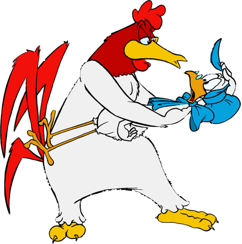 Dancing With Foghorn Leghorn And Miss Prissy, And Pepe - Dancing With Foghorn Leghorn And Miss Prissy, And Pepe (825x833)