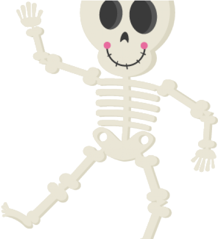 Halloween Clipart Clipart Dancing Skeleton - Halloween Clipart Clipart Dancing Skeleton (439x481)