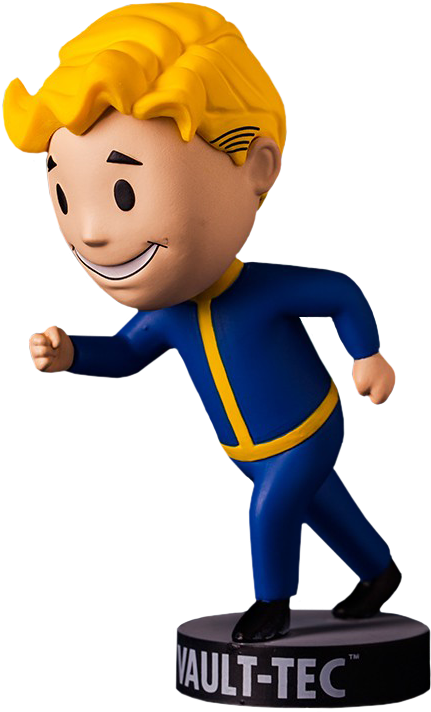 Endurance Vault Boy Vault 111 Bobble Head Figure Svg - Endurance Vault Boy Vault 111 Bobble Head Figure Svg (456x720)