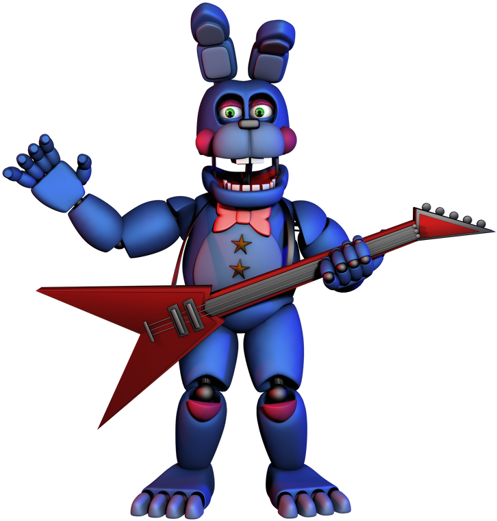 Rockstar Bonnie Full Body By Cinovag2105 - Rockstar Bonnie Full Body By Cinovag2105 (1024x778)