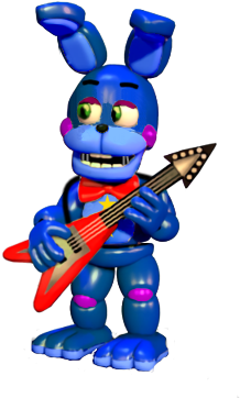 Adventure Rockstar Bonnie By Dusk-moonlight - Adventure Rockstar Bonnie By Dusk-moonlight (400x400)