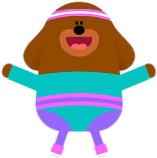 Duggee Doing Aerobics - Duggee Doing Aerobics (357x360)