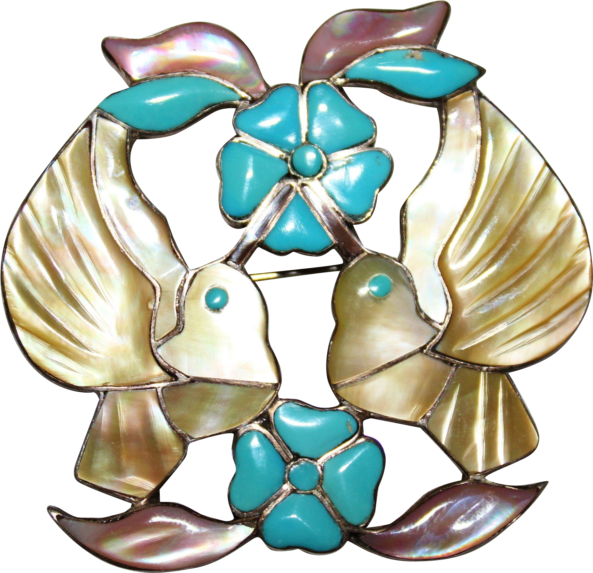 Htf Zuni Indian Jack Mahkee Inlay Turquoise, Pink Mop - Htf Zuni Indian Jack Mahkee Inlay Turquoise, Pink Mop (1892x1892)