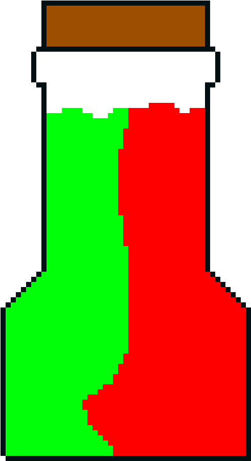 Red And Green Potion - Red And Green Potion (940x1020)