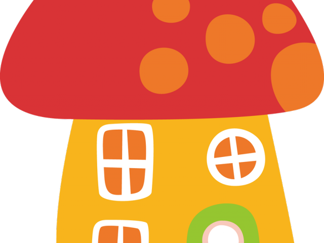 Gnome Clipart Red Mushroom - Gnome Clipart Red Mushroom (640x480)