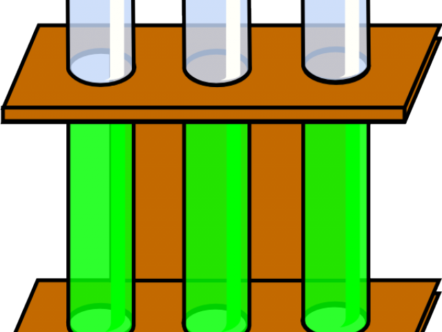 Green Clipart Test Tube - Green Clipart Test Tube (640x480)