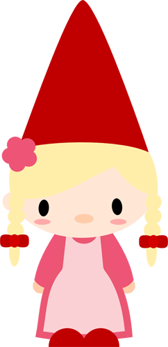 Girl Gnome Clipart 70741 Imgflash - Girl Gnome Clipart 70741 Imgflash (242x500)