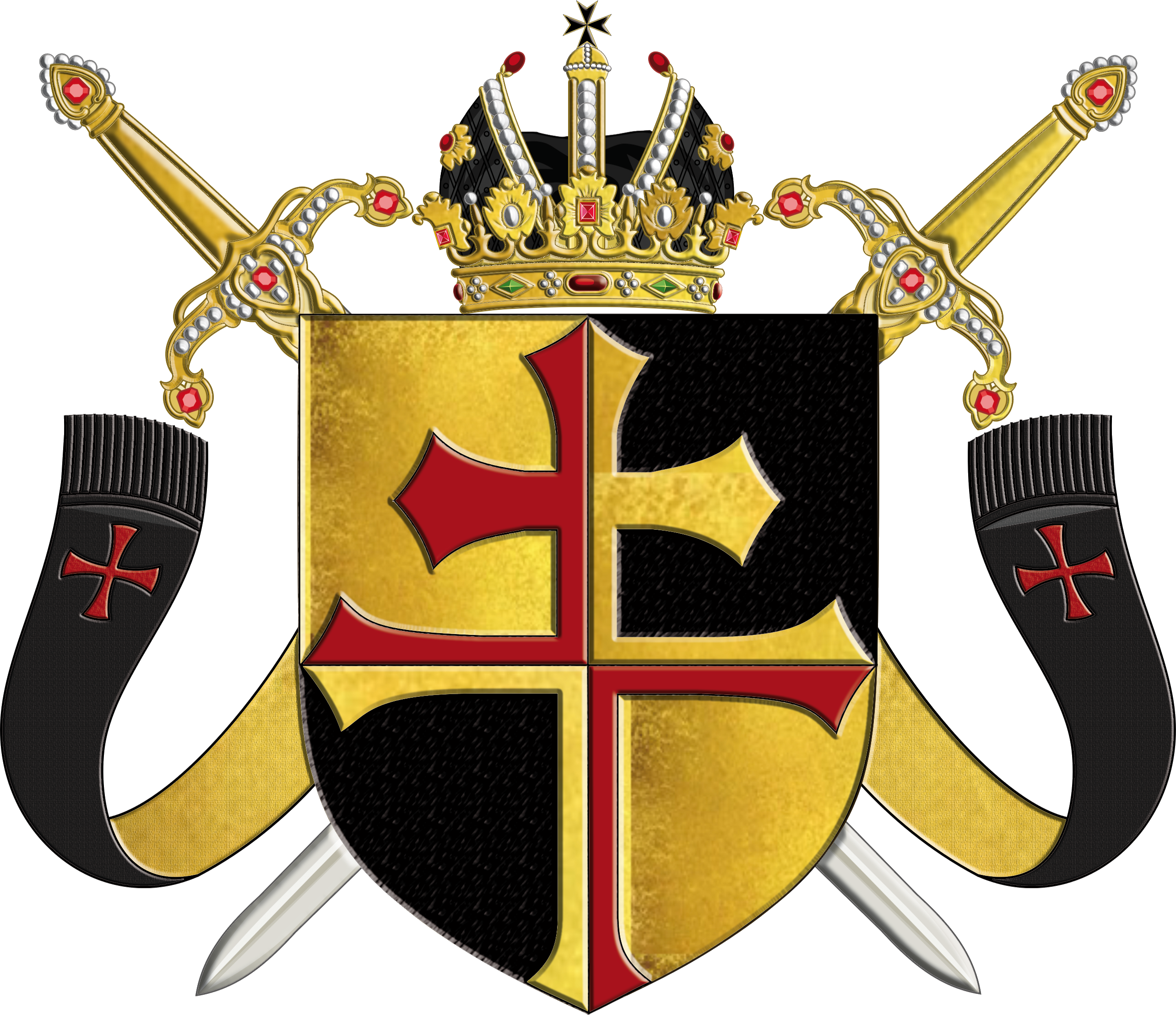 Wappen Des Ordens Der Kreuzherren Und Wächter Des Heiligen - Wappen Des Ordens Der Kreuzherren Und Wächter Des Heiligen (2569x2217)