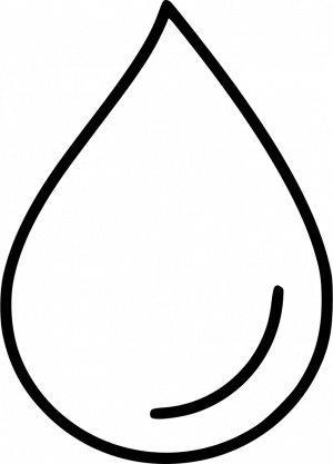Water Drop Coloring Icon - Water Drop Coloring Icon (300x417)