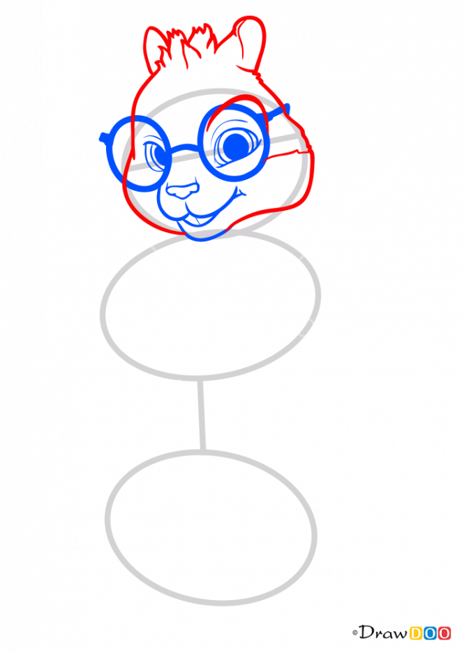 Alvin Drawing Simon - Alvin Drawing Simon (665x936)