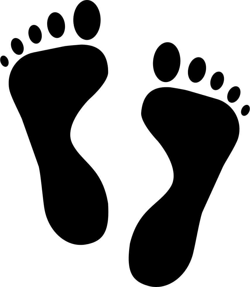 Human Footprint Png Icon - Human Footprint Png Icon (854x980)
