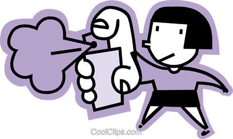Hair Spray Livre De Direitos Vetores Clip Art Ilustração - Hair Spray Livre De Direitos Vetores Clip Art Ilustração (480x287)