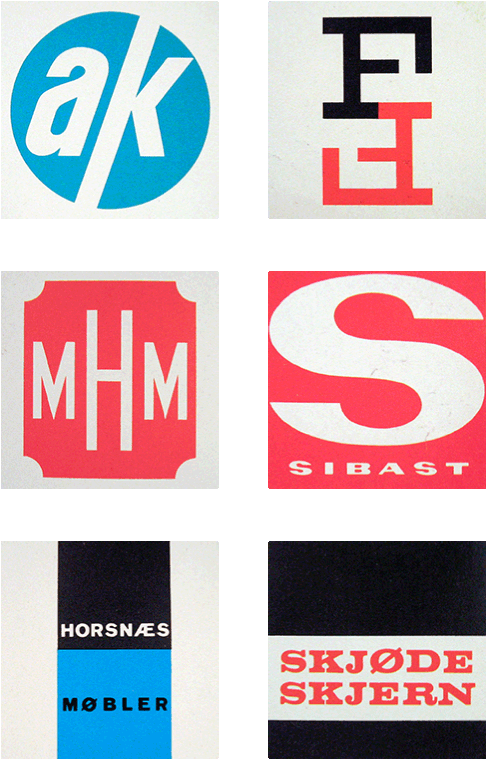 Clip Art Scandinavian Logos From The 1960s And 70s - Clip Art Scandinavian Logos From The 1960s And 70s (585x860)