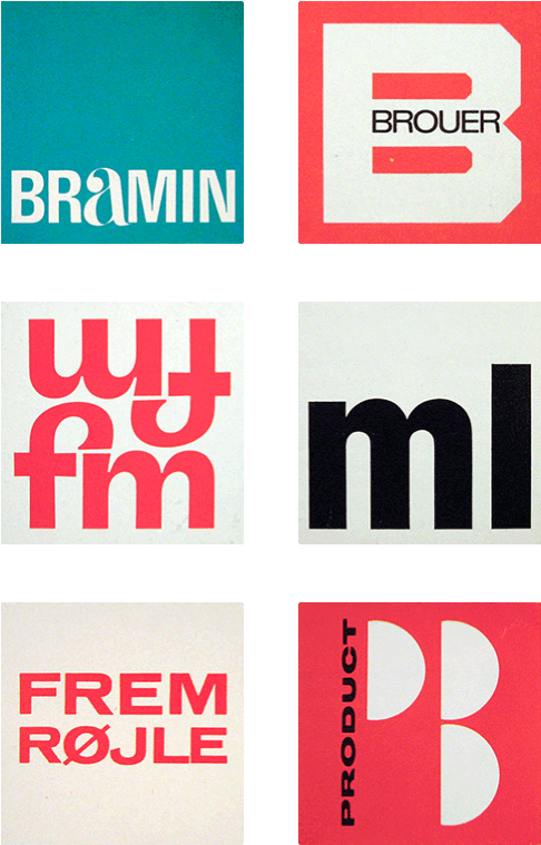 Clip Art Scandinavian Logos From The 1960s And 70s - Clip Art Scandinavian Logos From The 1960s And 70s (585x860)