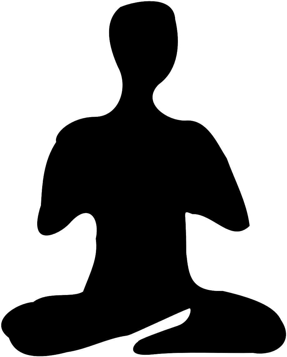 Meditation Silhouette At Getdrawings - Meditation Silhouette At Getdrawings (1057x1280)