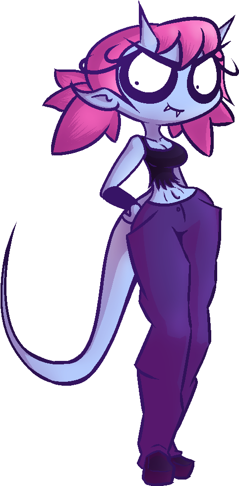 Nameless Devil Girl By - Nameless Devil Girl By (527x990)