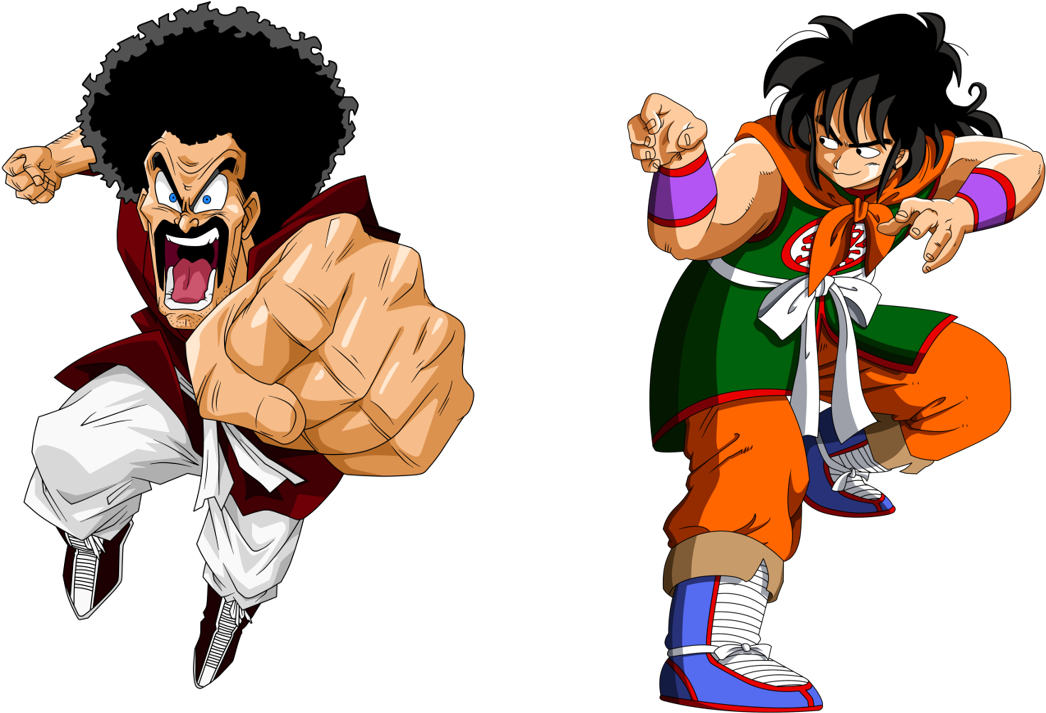 Svg Black And White Download Mr Satan Vs Yamcha - Svg Black And White Download Mr Satan Vs Yamcha (1070x730)
