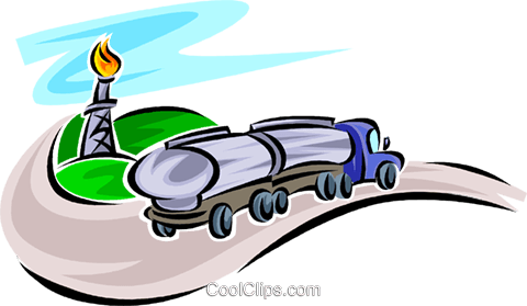 Petroleum And Gas Transportation Royalty Free Vector - Petroleum And Gas Transportation Royalty Free Vector (480x279)