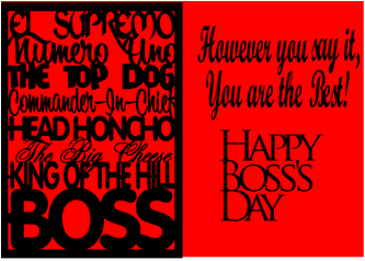 Happy Boss's Day Card Minecraft In Face - Happy Boss's Day Card Minecraft In Face (400x400)
