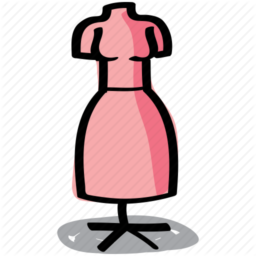 Vector Download Pink Clipart Mannequin - Vector Download Pink Clipart Mannequin (512x512)