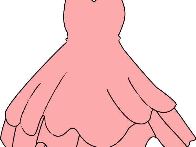 Pink Dress Clipart Girl's - Pink Dress Clipart Girl's (640x480)