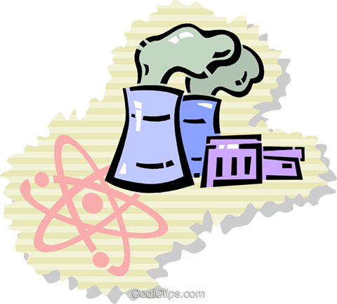 Power Plants Royalty Free Vector Clip Art Illustration - Power Plants Royalty Free Vector Clip Art Illustration (480x434)